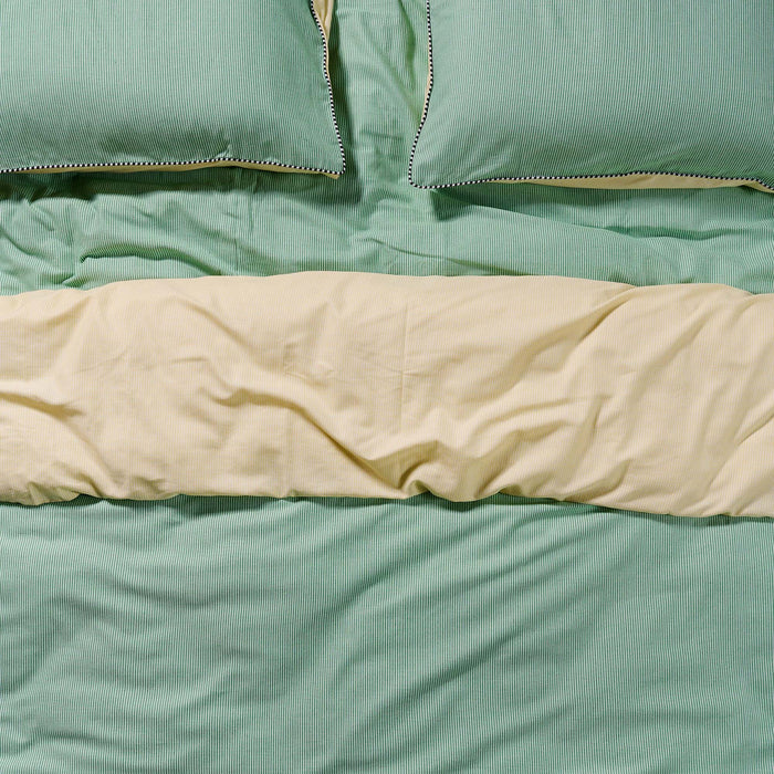 Essenza Pied de cool Dekbedovertrek 240 x 220 cm - Simply green