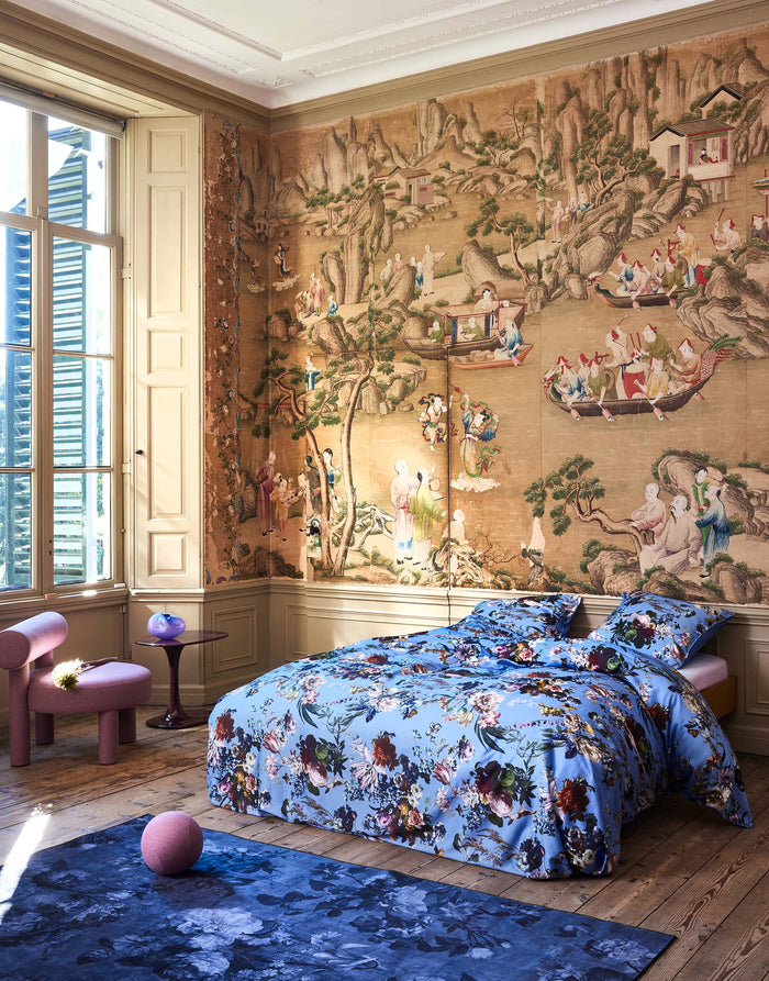 Essenza Isabella Dekbedovertrek 240 x 220 cm - Azur blue