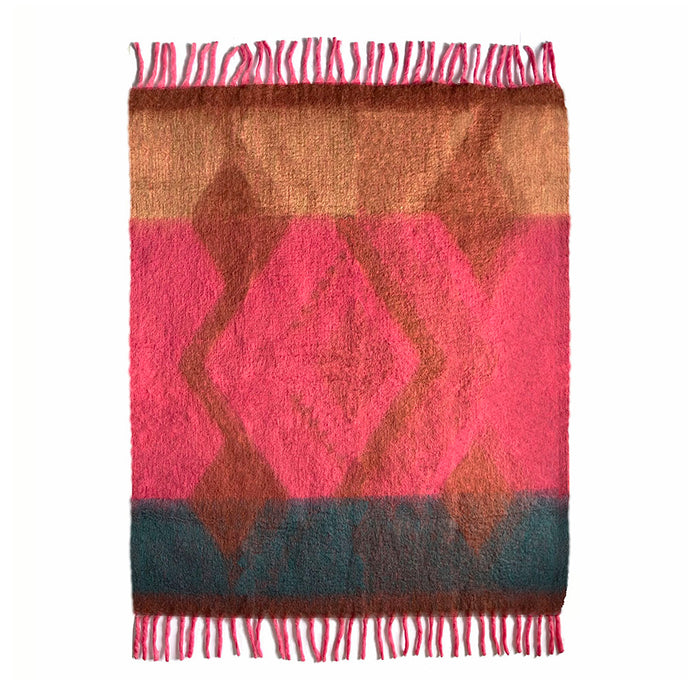 Malagoon Zapotec Plaid - Soft Pink