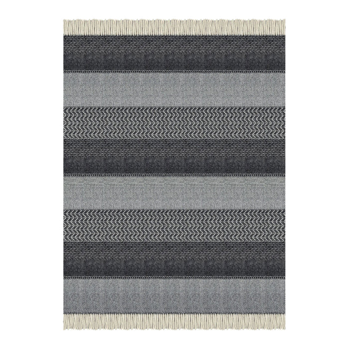 Malagoon Uptown Wollen Plaid - Zwart