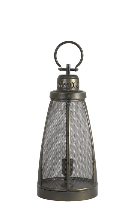 Light & Living Tafellamp PRUEZ - donker brons - M