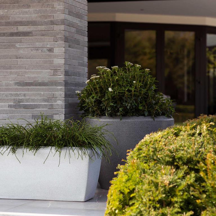 Capi Europe Arc Granite Bloempot Ø 75 cm - Antraciet