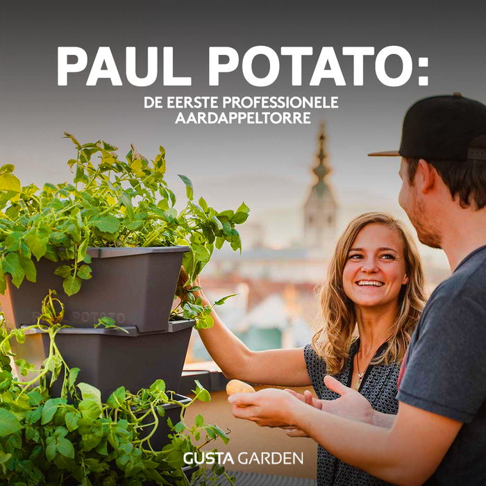 Gusta Garden - Paul Potato - Stapelbare Aardappeltoren - 4 Niveaus