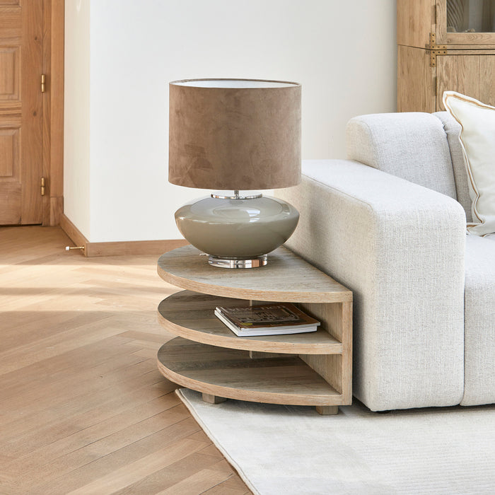 Riviera Maison Cylinder Lampshade taupe 30x40