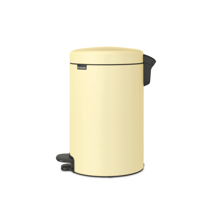 Brabantia NewIcon Pedaalemmer 12 L - Mellow Yellow