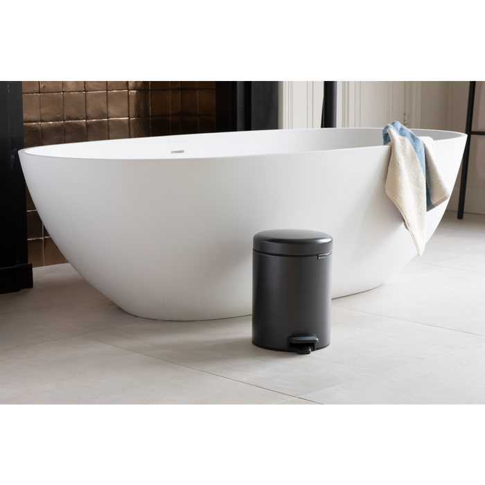 Brabantia NewIcon Pedaalemmer 5 Liter - Confident Grey