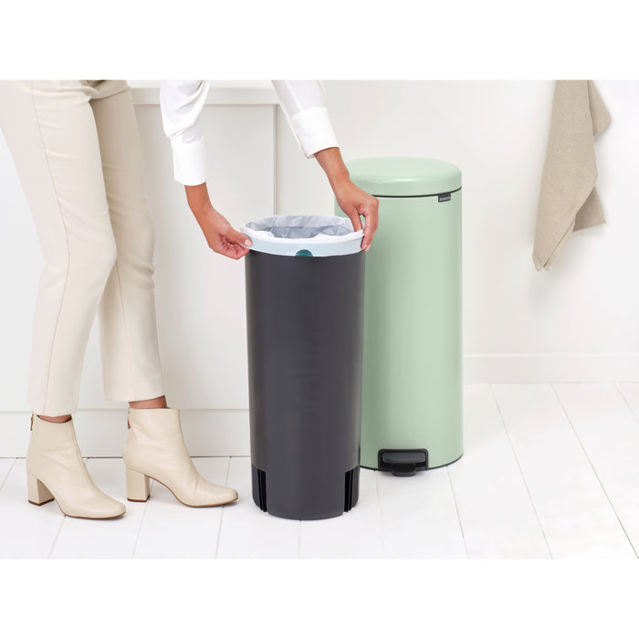 Brabantia NewIcon Pedaalemmer 30 L - Jade Green