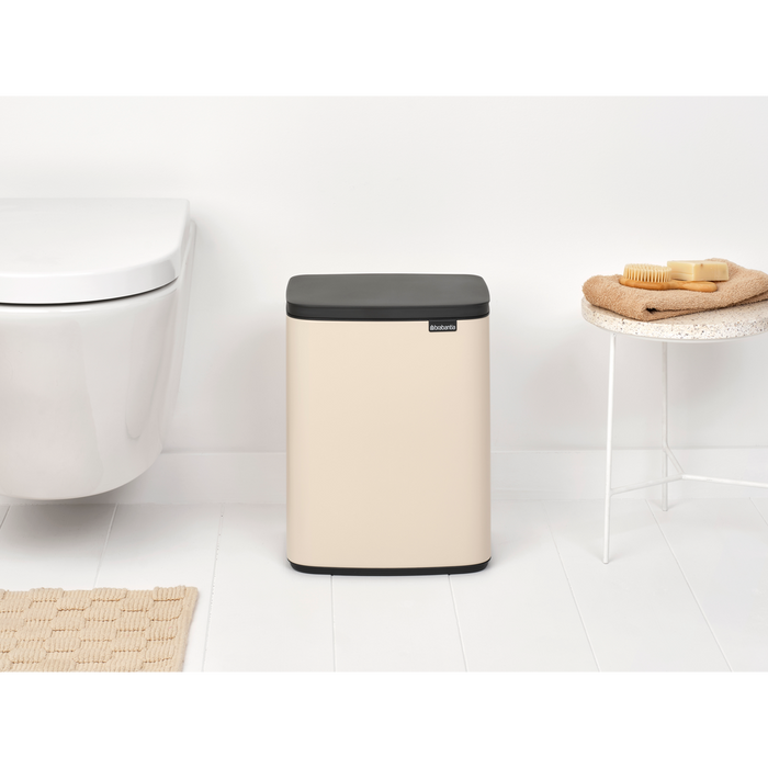 Brabantia Bo Prullenbak 12 L- Soft Beige