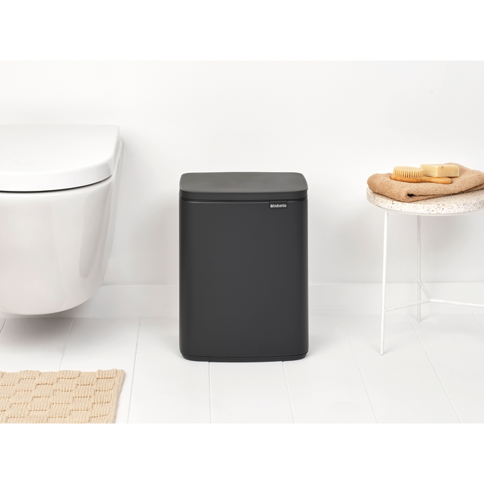 Brabantia Bo Prullenbak 12 L - Mineral Infinite Grey