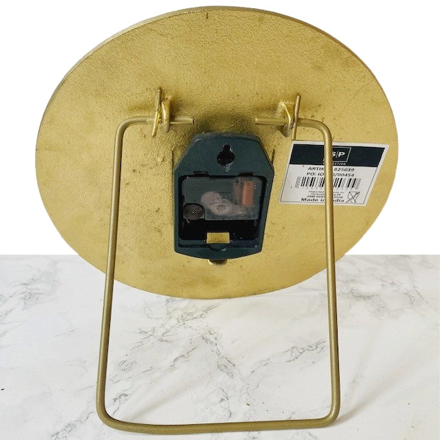 Reliving Wandklok Geborsteld Goud Metaal 26 Cm Tafelklok Salt And