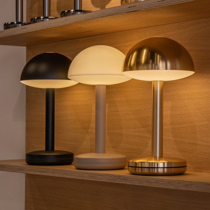 Humble Bug Oplaadbare Tafellamp - Black