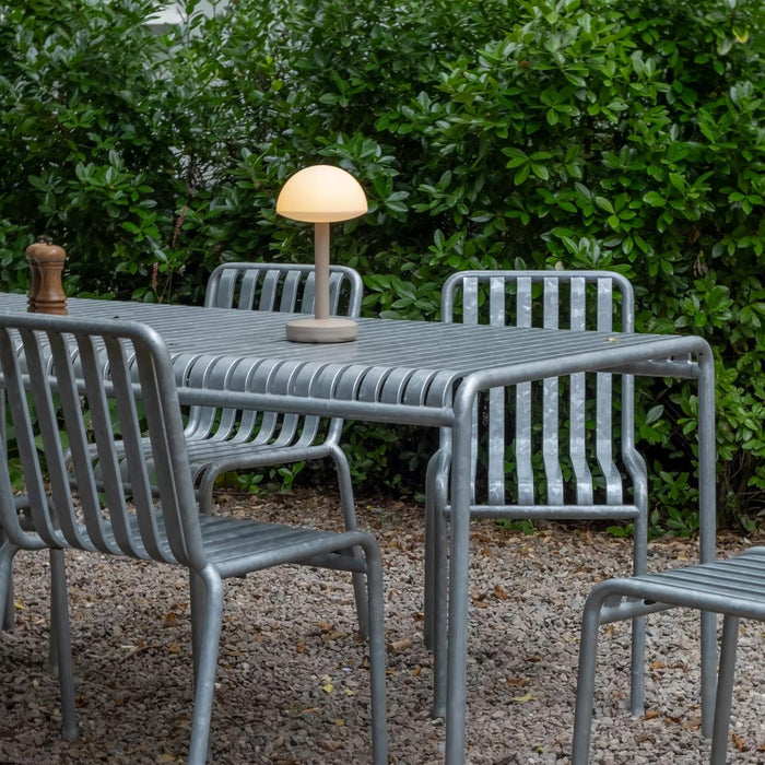 Humble Bug Oplaadbare Tafellamp - Beige Frosted