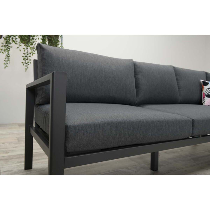 Garden Impressions Denver loungeset 4-delig - zwart