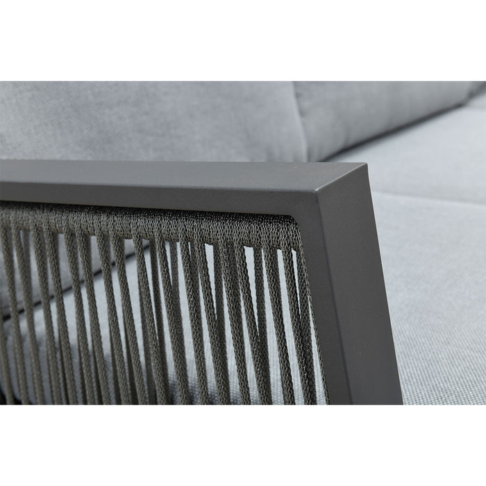 Garden Impressions Andrea L|D set links carbon black licht grijs