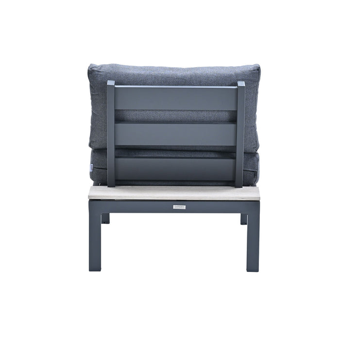 Garden Impressions Aurora loungestoel - donker grijs