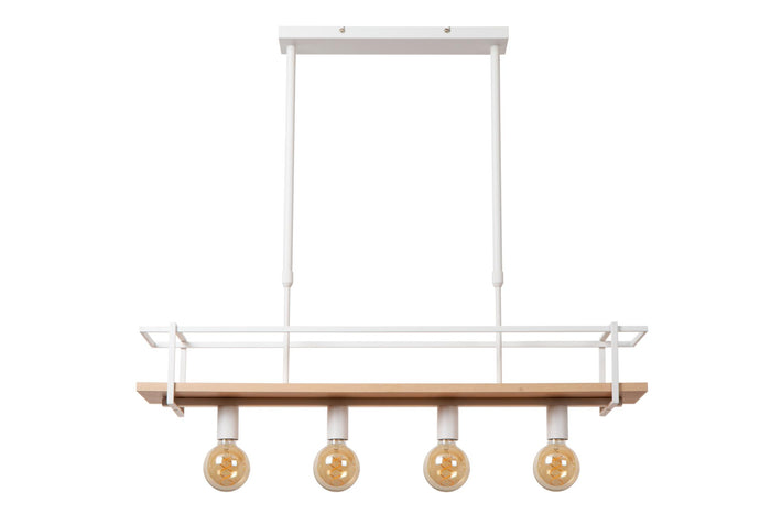 Lucide MILONGA Hanglamp - Wit