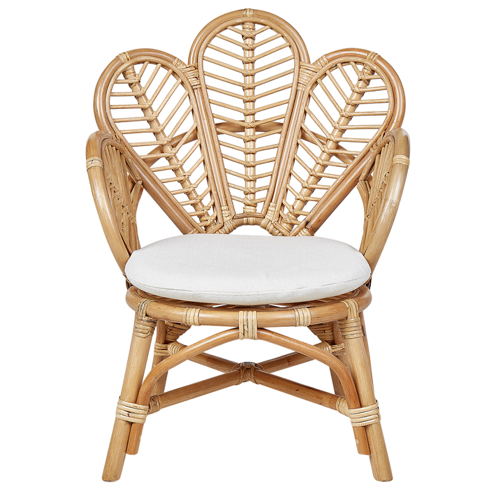 Beliani - FLORENTINE II - Kinderfauteuil - Natuurlijk - Rotan