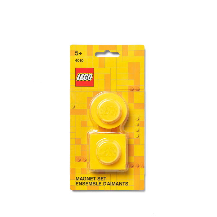 Magneten set van 2, Geel - LEGO