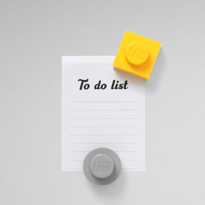 Magneten set van 2, Geel - LEGO