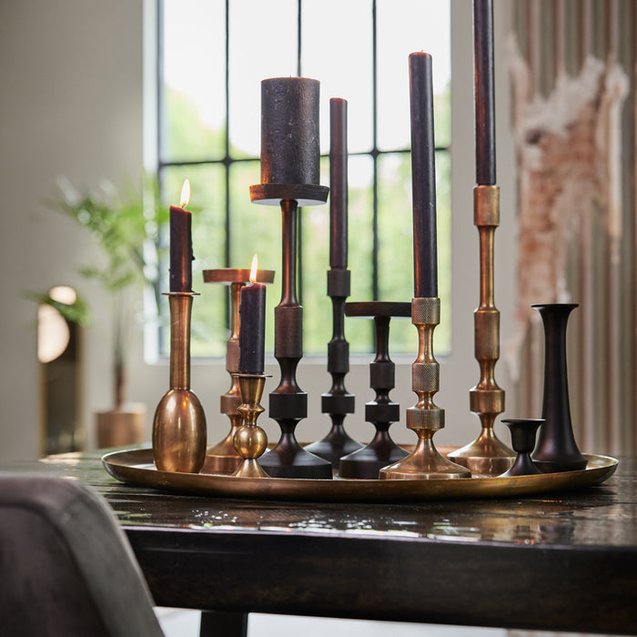 D - Light & Living - Kandelaar KIERAN - Ø10x33cm - Brons