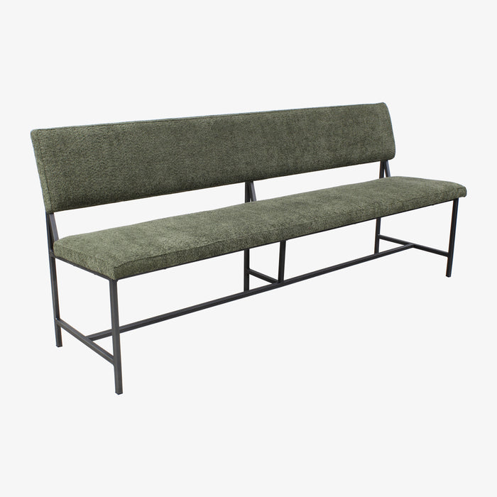 by fonQ Spare Eetkamerbank - B 200 cm - Winter Moss