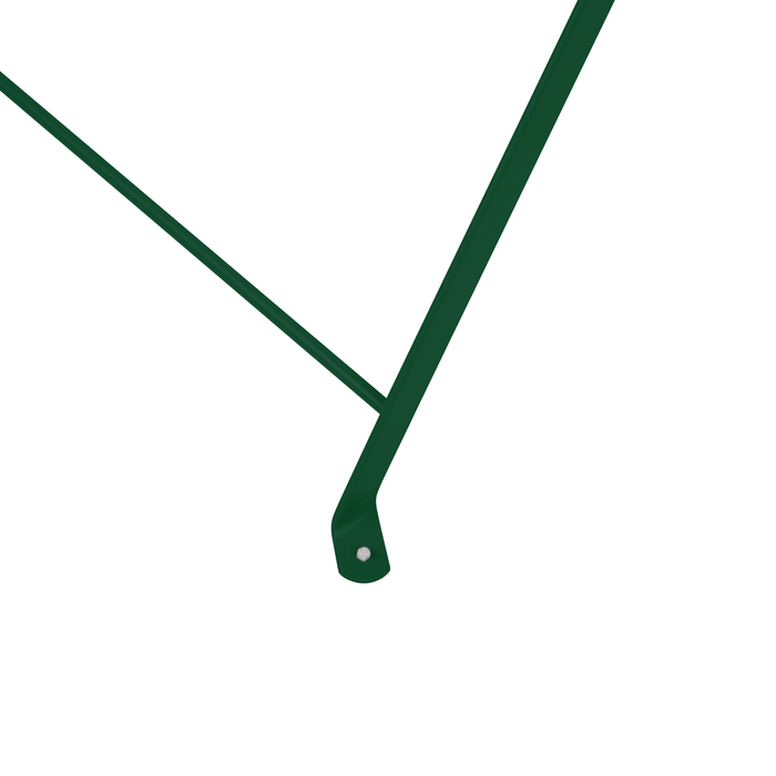 Beliani - FIORI - Bistroset voor 2 - Donkergroen - Staal