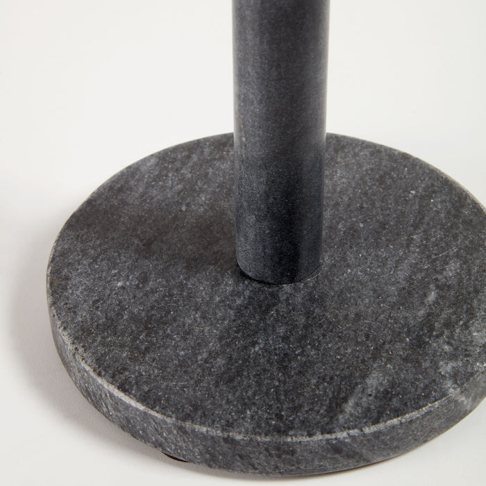 Kave Home - Willard keukenrolhouder in zwart marmer