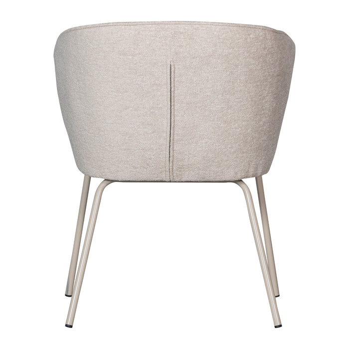 WOOOD Admit Eetkamerstoel - Pebble