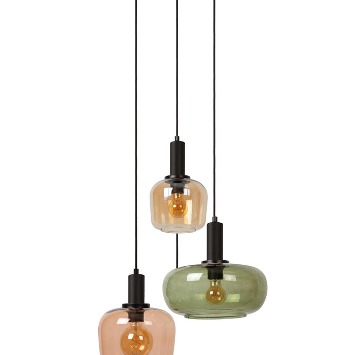 Lucide ILONA Hanglamp - Zwart