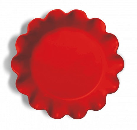 Emile Henry Taartvorm Argile Gegolfd - ø 27 cm | 1 liter