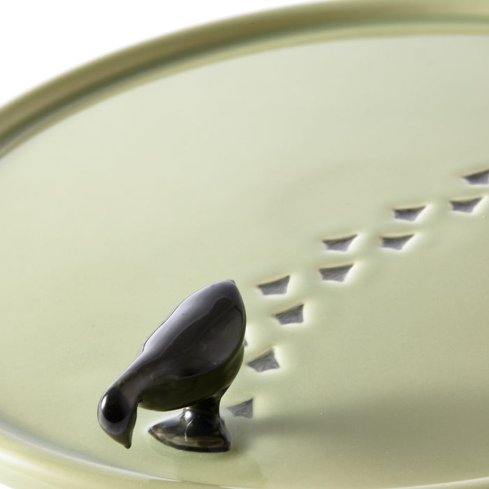 POLSPOTTEN Walking Duck Plateau - Groen