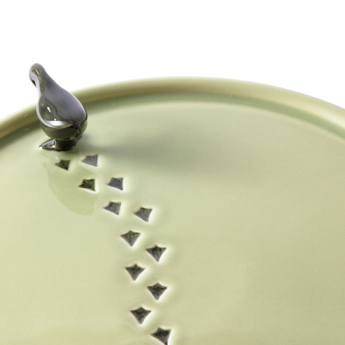 POLSPOTTEN Walking Duck Plateau - Groen