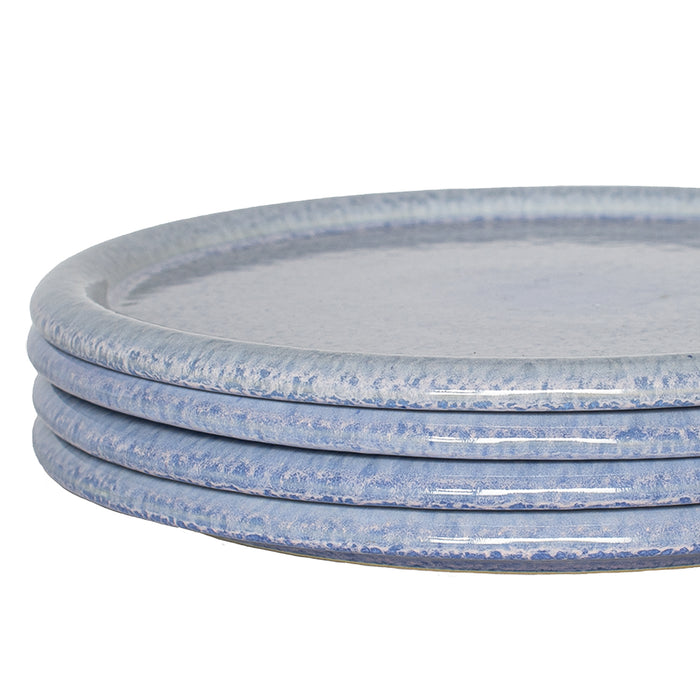 by fonQ Bold Dinerborden Blauw 4st. - Ø 27 cm