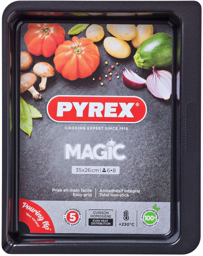 Pyrex - Braadslede Rechthoek 35 x 26 cm - Pyrex | Magic