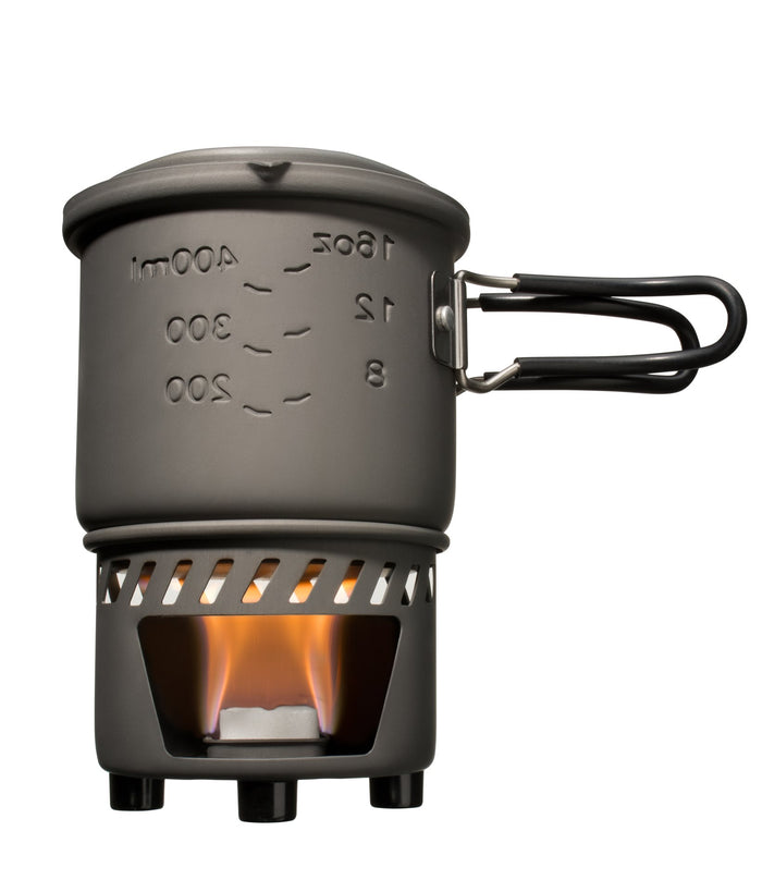 Esbit Outdoor Kooktoestel 585ml - Opbergtas - Aluminium - Solid Fuel