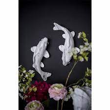 Furnilux - Wanddecoratie Triton – White - 31 x 14 x 9 cm