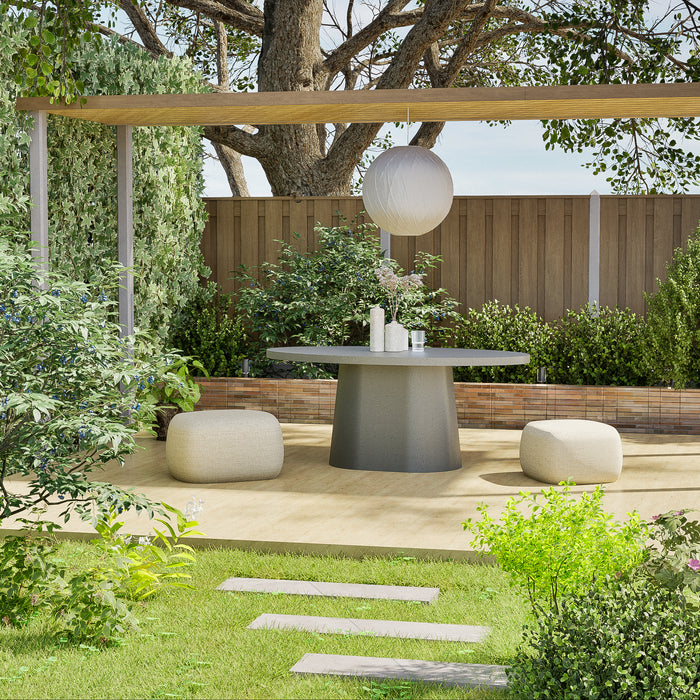 by fonQ Egg Tuintafel 180 x 90 cm