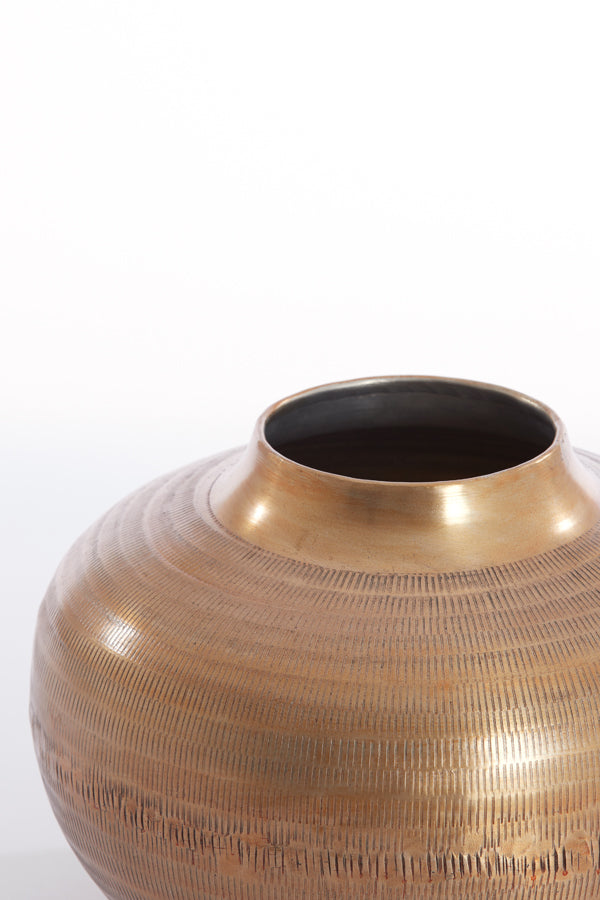 Light & Living Light&living Vaas deco Ø27x20 cm KESI antiek brons
