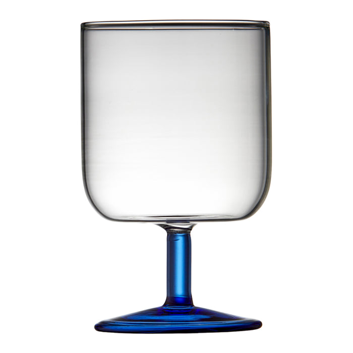 Lyngby Torino Wijnglazen 2st. - Transparant / Blauw