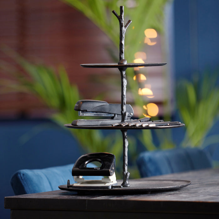 Light & Living Etagère Tresa - Zwart - 3 Laags