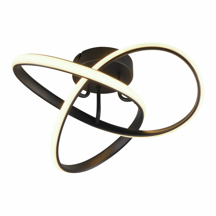 Reality Meo Plafondlamp - Mat Zwart