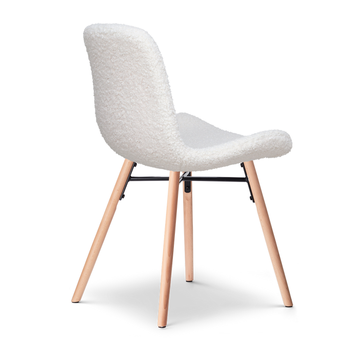 Nolon Nena-Fé Eetkamerstoel Teddy - Stof - Houten Poten