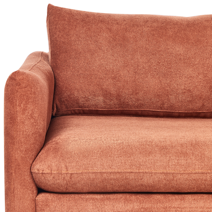 Beliani - VINTERBRO - Driezitsbank - Goudbruin - Polyester