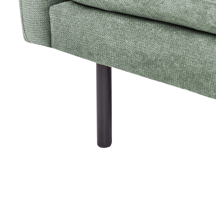 Beliani - VINTERBRO - Hoekbank - Lichtgroen - Rechtszijdig - Polyester