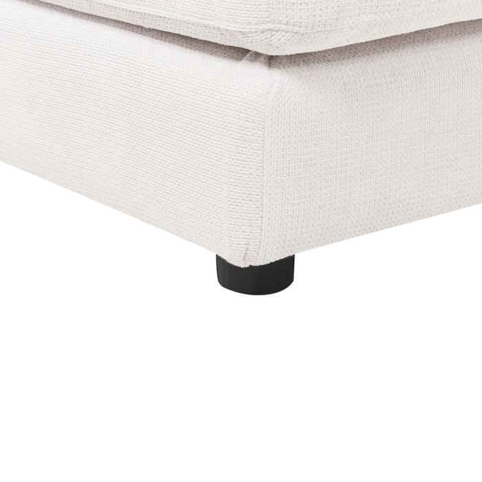 Beliani-LOFOTEN-Hoekbank 4-zits-Gebroken wit-Rechtszijdig-Polyester