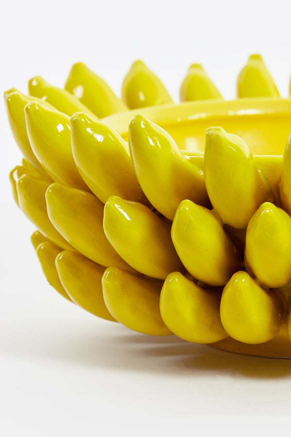 Light & Living - Schaal ZITA - Ø34x15cm - Geel