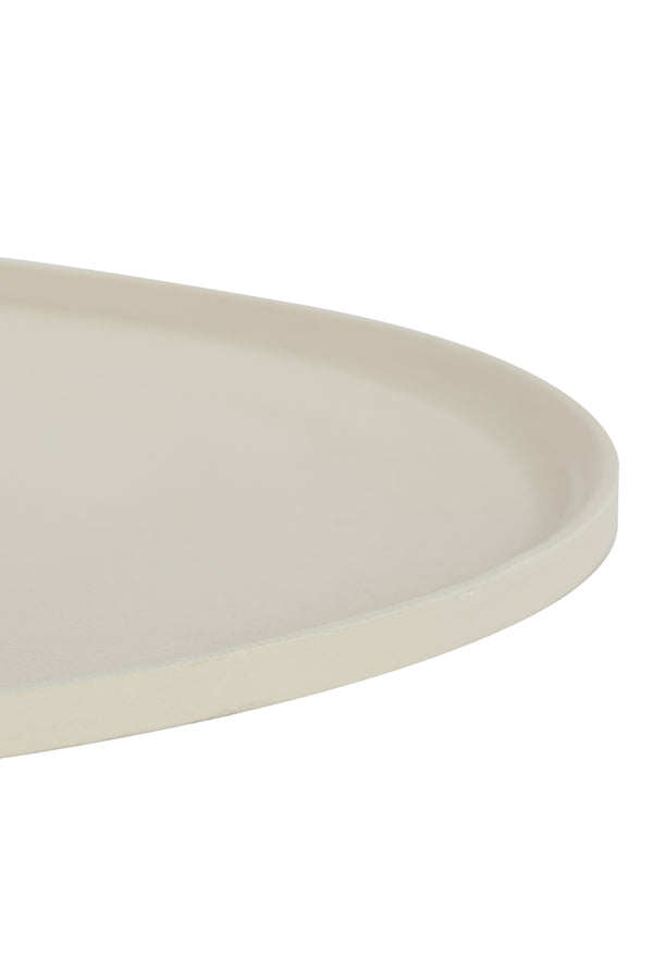 Light & Living - Schaal MAES - Ø60x1.5cm - Wit