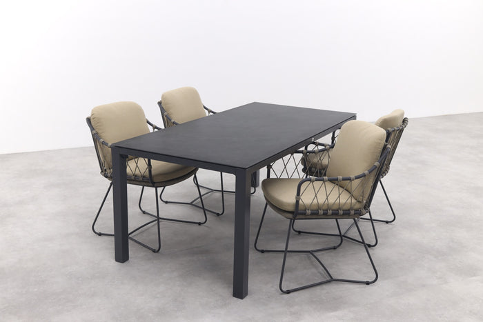 Taste Prego|Chaneo tuinset - 180x90 cm. - 5-delig