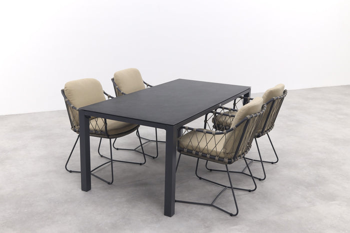 Taste Prego|Chaneo tuinset - 180x90 cm. - 5-delig