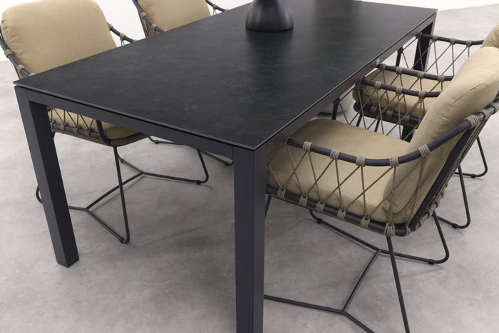 Taste Prego|Chaneo tuinset - 180x90 cm. - 5-delig